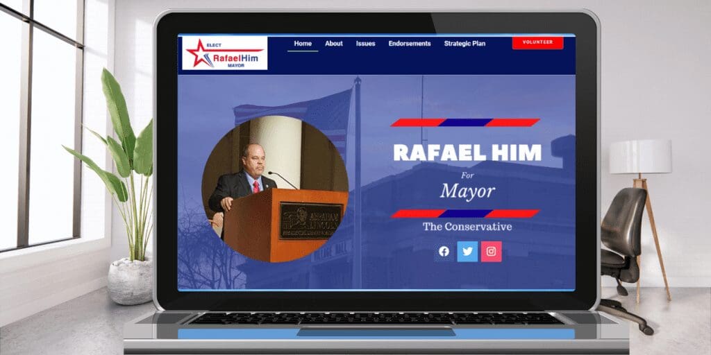 Political Campaign Website builder - SnapSite.us
