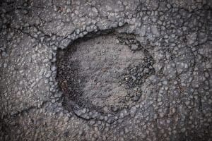 Dangerous Pothole In The Street