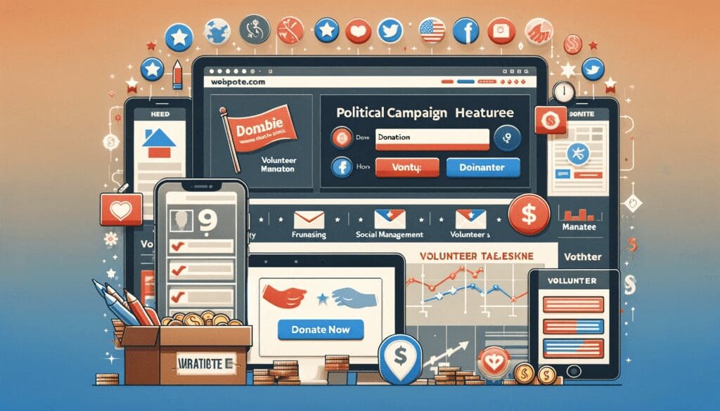 Political Campaign Website Builder - SnapSite