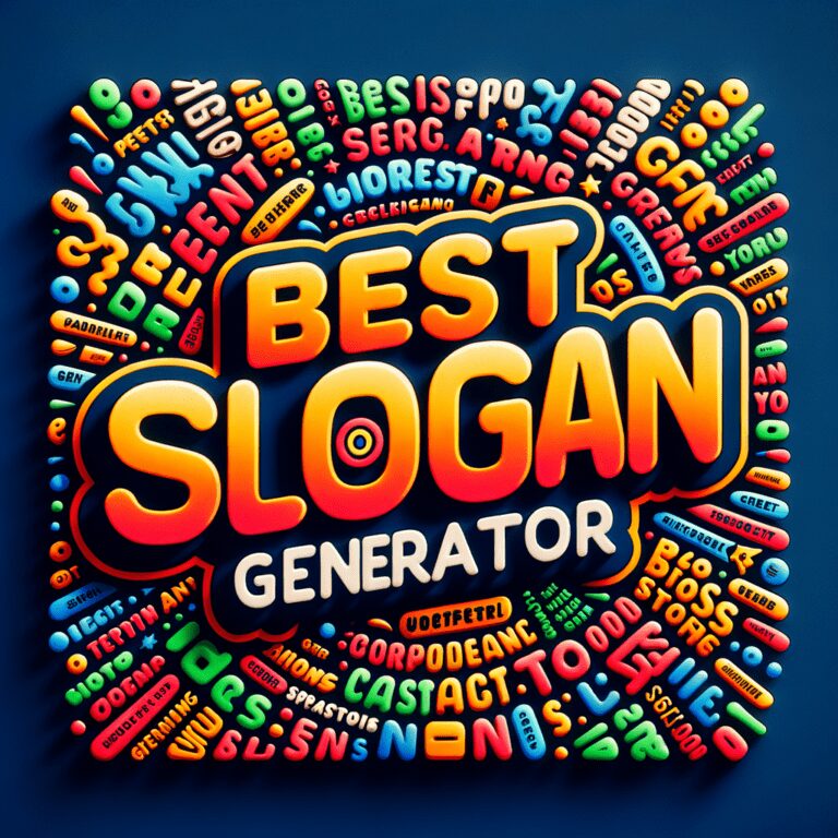 Best Slogan Generator