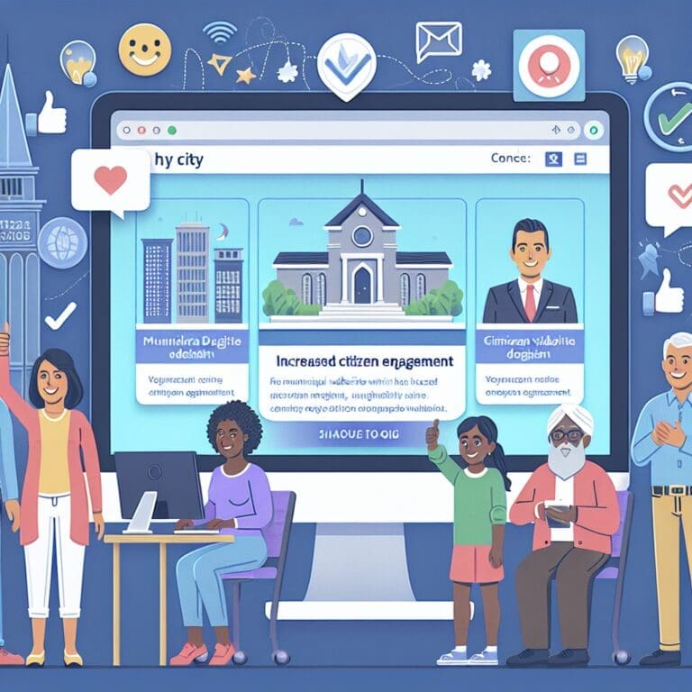How a successful municipal website design led to increased citizen engagement