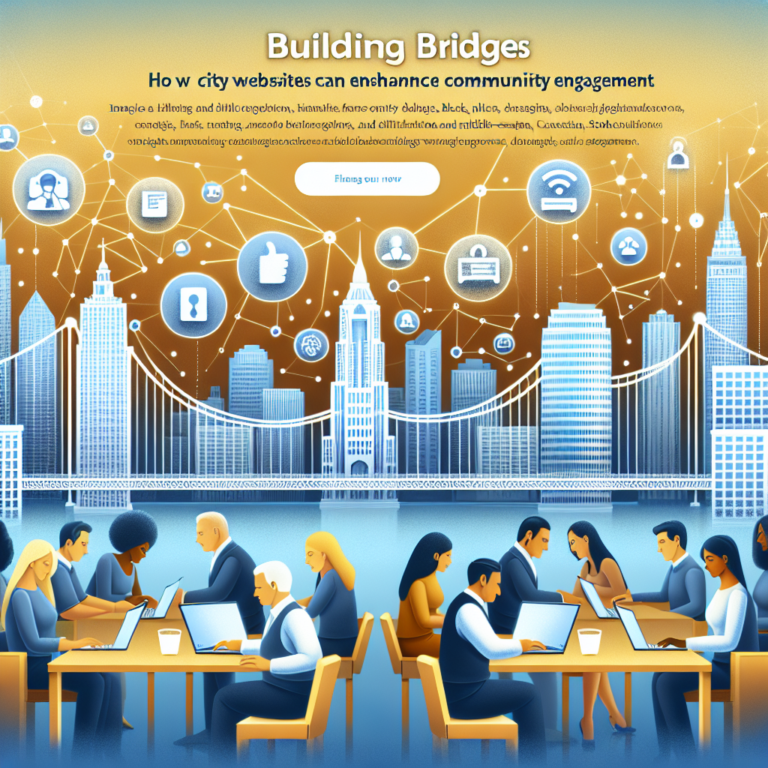 Building Bridges: How City Websites Can Enhance Community Engagement