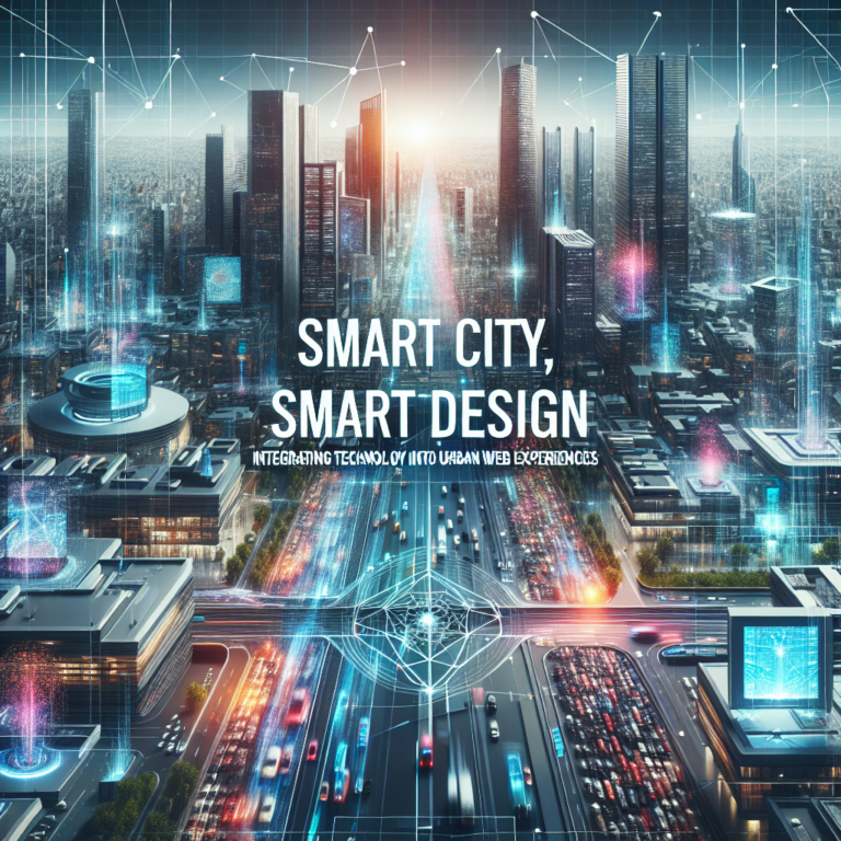 Smart City, Smart Design: Integrating Technology into Urban Web Experiences